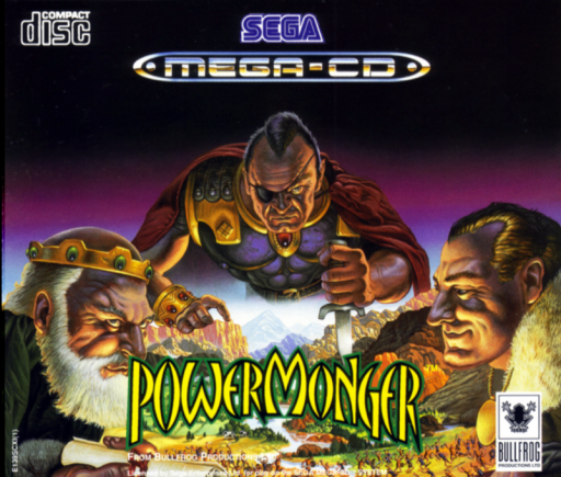 PowerMonger (Europe) Sega CD Game Cover